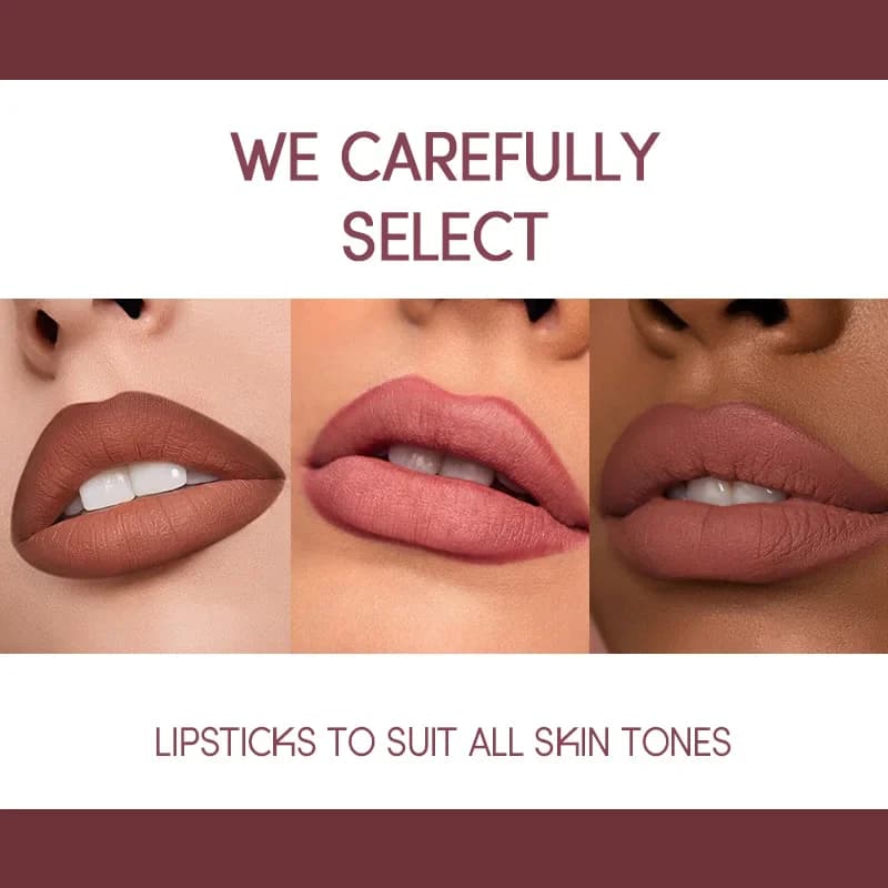 VelvetMist 12 Color Lip Liner + LIPSTICK Set Easy thumbnail 4